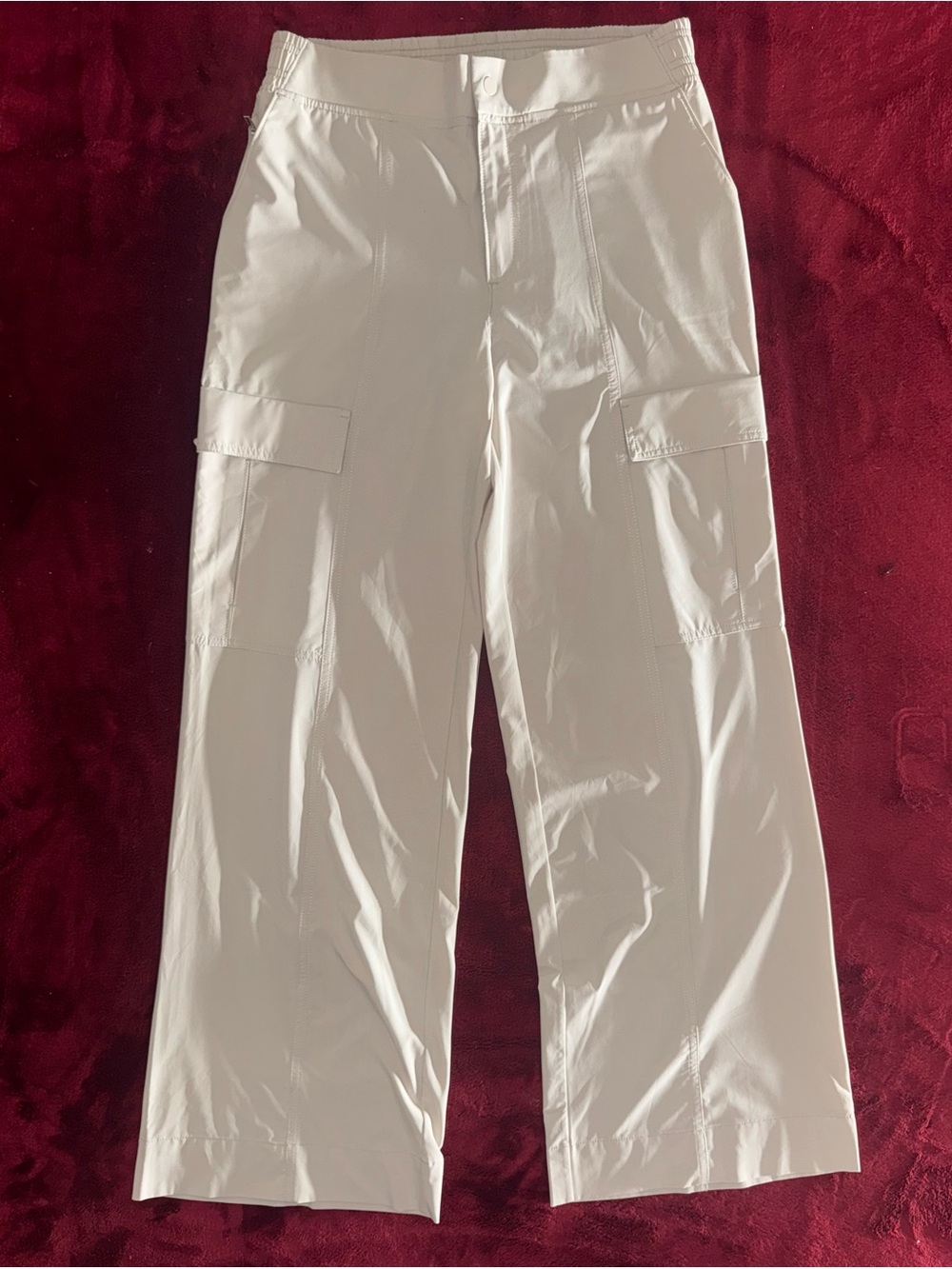 Athleta Women’s Chelsea Wide-Leg Cargo Pants Size 8 Tall